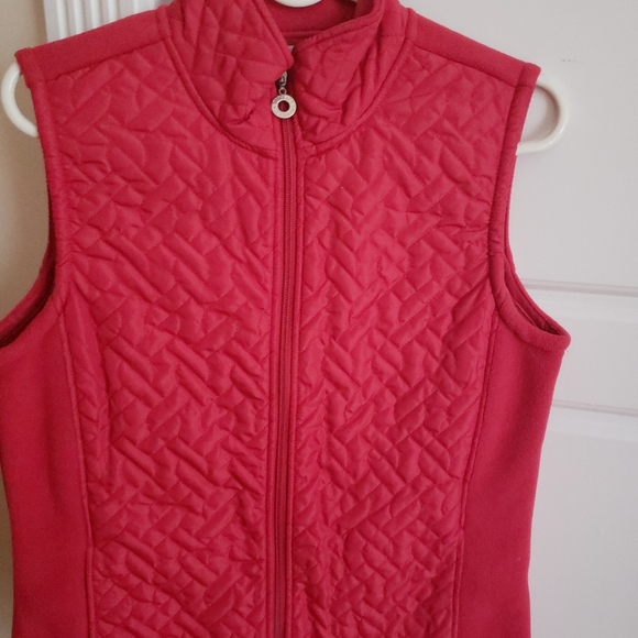 Woman fleece vest - Picture 2 of 4